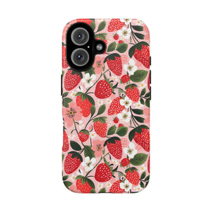 Strawberry Bloom Tough Phone Case