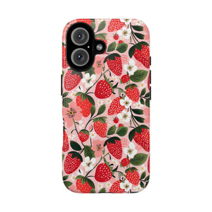 Strawberry Bloom Tough Phone Case