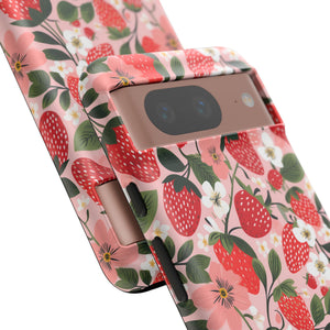 Strawberry Bloom Tough Phone Case