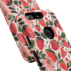 Strawberry Bloom Tough Phone Case