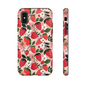 Strawberry Bloom Tough Phone Case