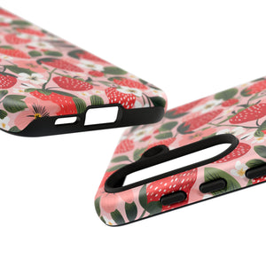 Strawberry Bloom Tough Phone Case
