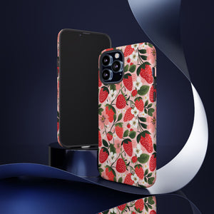 Strawberry Bloom Tough Phone Case