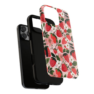 Strawberry Bloom Tough Phone Case