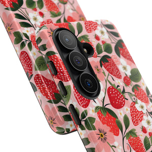 Strawberry Bloom Tough Phone Case