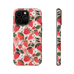 Strawberry Bloom Tough Phone Case
