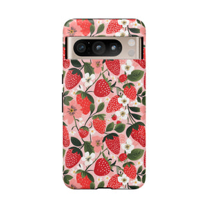 Strawberry Bloom Tough Phone Case