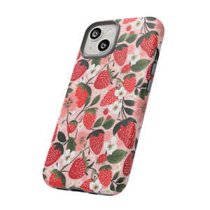 Strawberry Bloom Tough Phone Case