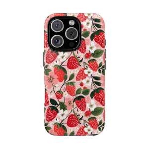 Strawberry Bloom Tough Phone Case