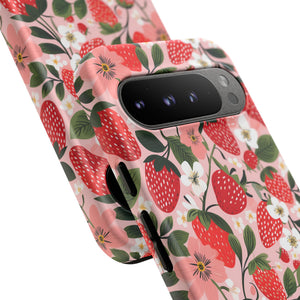 Strawberry Bloom Tough Phone Case