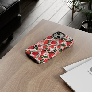 Strawberry Bloom Tough Phone Case