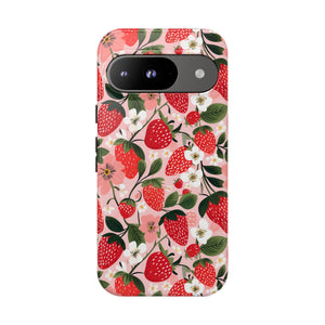 Strawberry Bloom Tough Phone Case