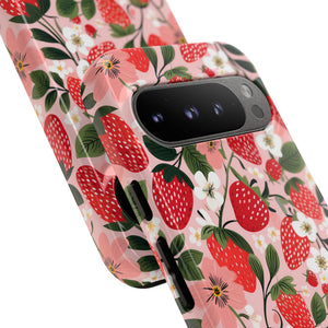 Strawberry Bloom Tough Phone Case