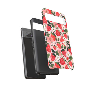 Strawberry Bloom Tough Phone Case