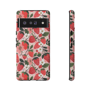 Strawberry Bloom Tough Phone Case