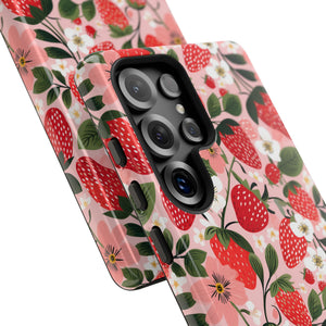 Strawberry Bloom Tough Phone Case