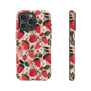Strawberry Bloom Tough Phone Case