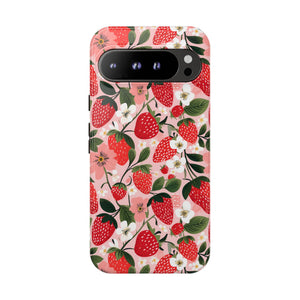Strawberry Bloom Tough Phone Case