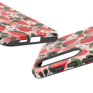 Strawberry Bloom Tough Phone Case