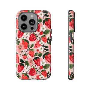 Strawberry Bloom Tough Phone Case