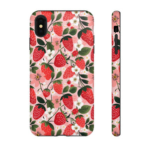 Strawberry Bloom Tough Phone Case