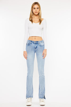 Mid Rise Y2K Bootcut Jeans