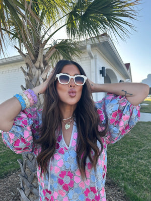 Deb Flower Power Mini Dress