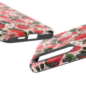 Strawberry Bloom Tough Phone Case