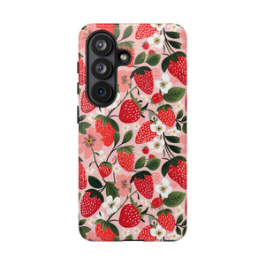 Strawberry Bloom Tough Phone Case