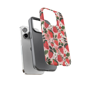 Strawberry Bloom Tough Phone Case