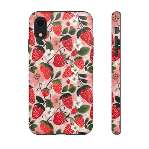 Strawberry Bloom Tough Phone Case