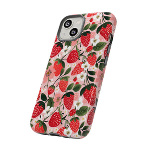 Strawberry Bloom Tough Phone Case