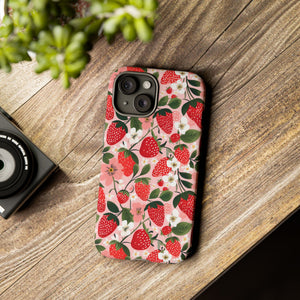 Strawberry Bloom Tough Phone Case