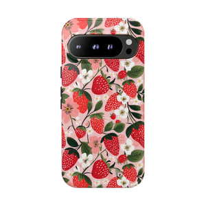 Strawberry Bloom Tough Phone Case