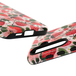 Strawberry Bloom Tough Phone Case