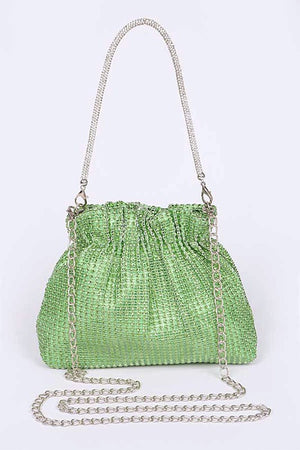 Metallic Crossbody Swing Bag