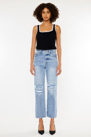 High Rise 90's Boyfriend Jeans