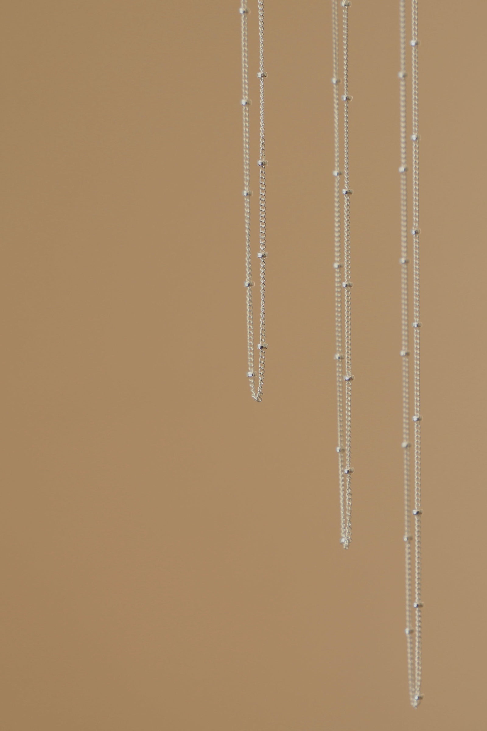 STERLING SILVER SATELLITE CABLE CHAIN