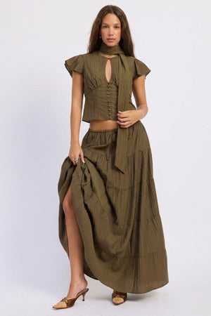 Lumina Maxi Skirt