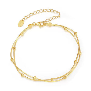 Golden Orb Chain Bracelet
