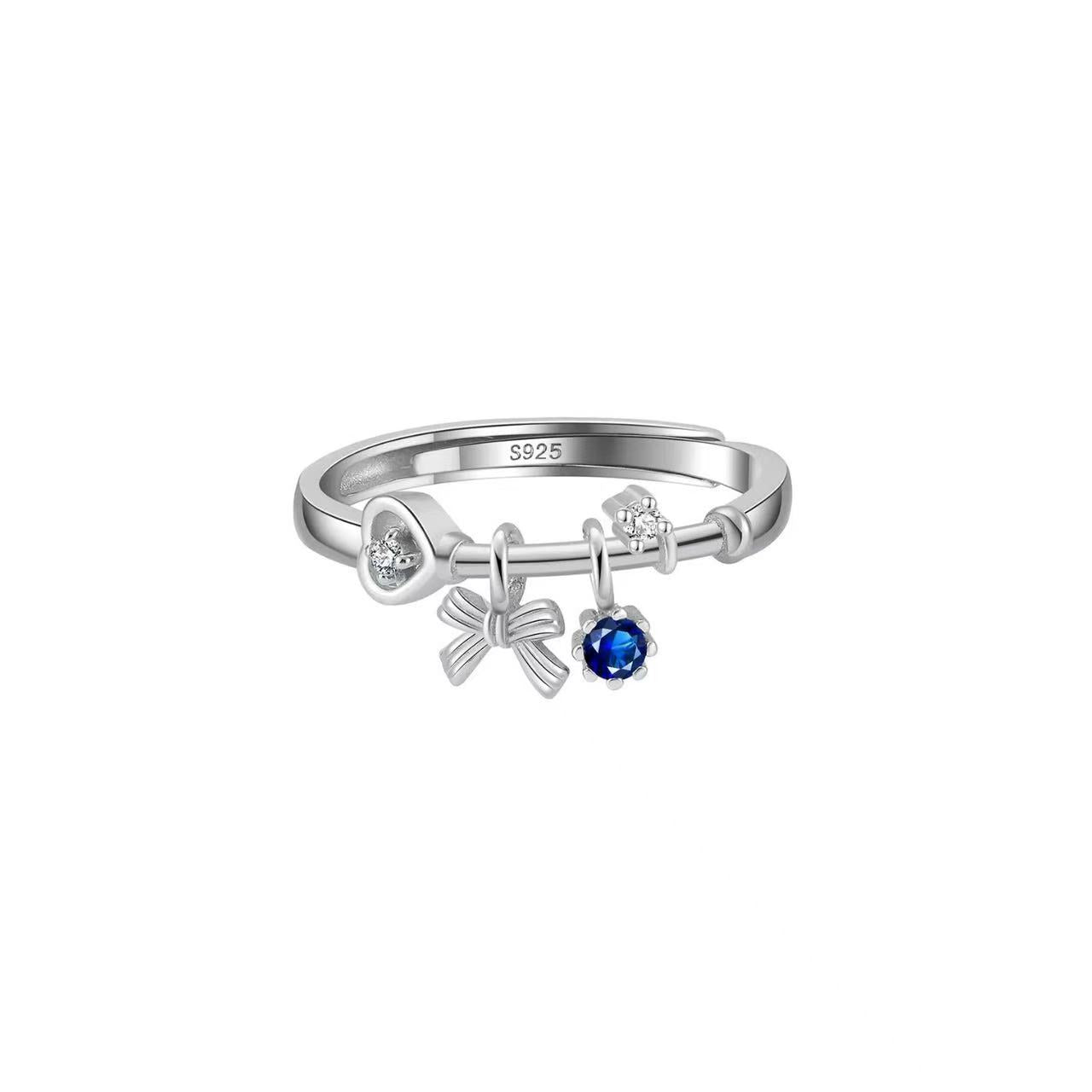Charm Bow Adjustable Ring