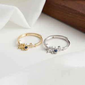 Charm Bow Adjustable Ring