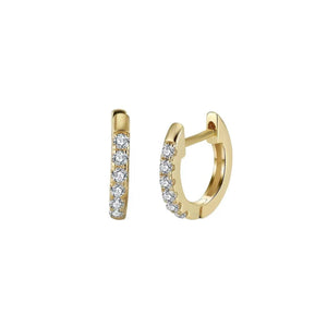 Slim Spark Huggie Hoops
