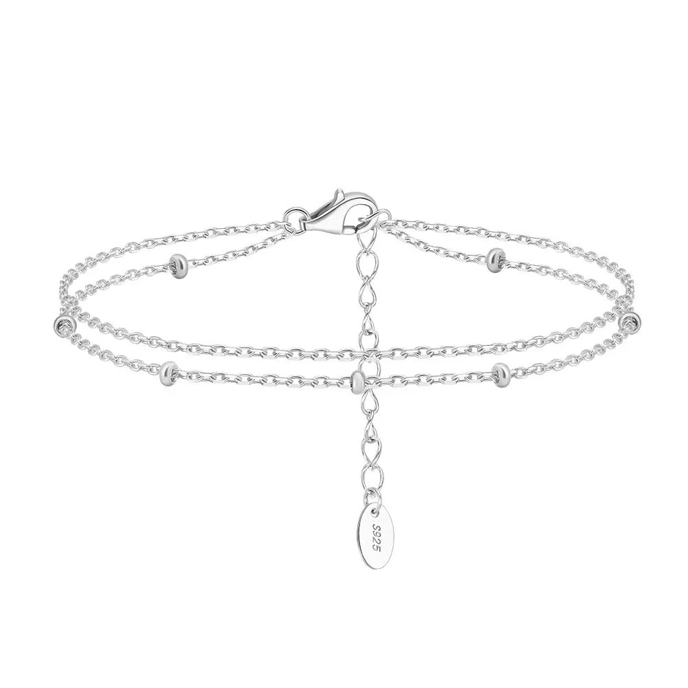 Double Line Chain Bracelet