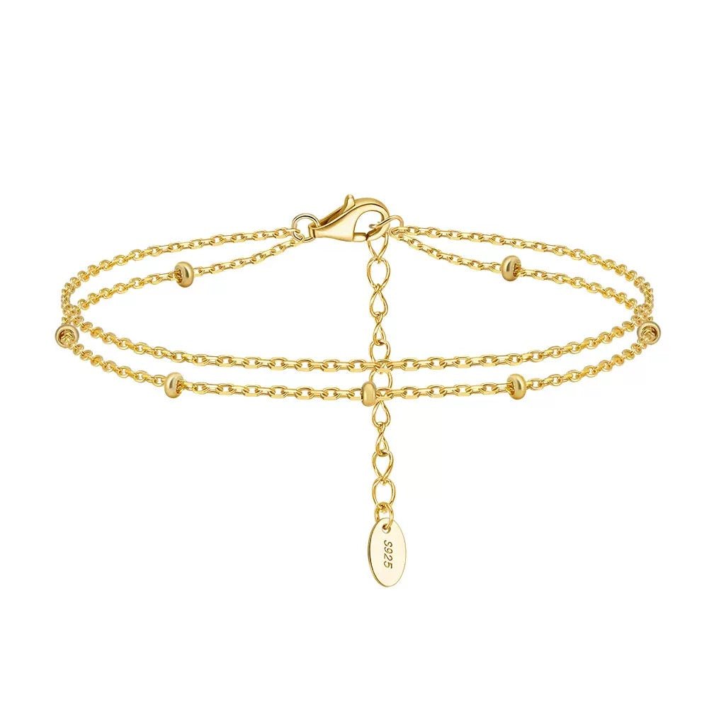 Double Line Chain Bracelet