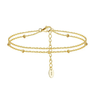 Double Line Chain Bracelet
