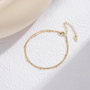 Double Line Chain Bracelet