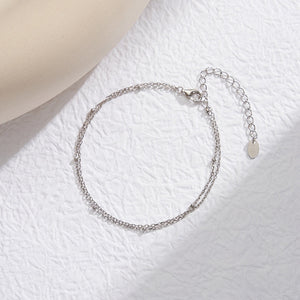 Double Line Chain Bracelet