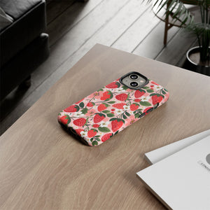 Strawberry Bloom Tough Phone Case