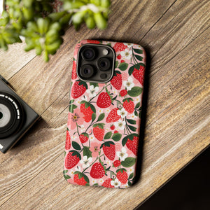 Strawberry Bloom Tough Phone Case